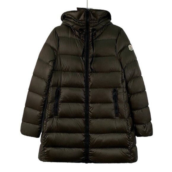 Moncler Suyen Collection dark green down jacket - Picture 1 of 9